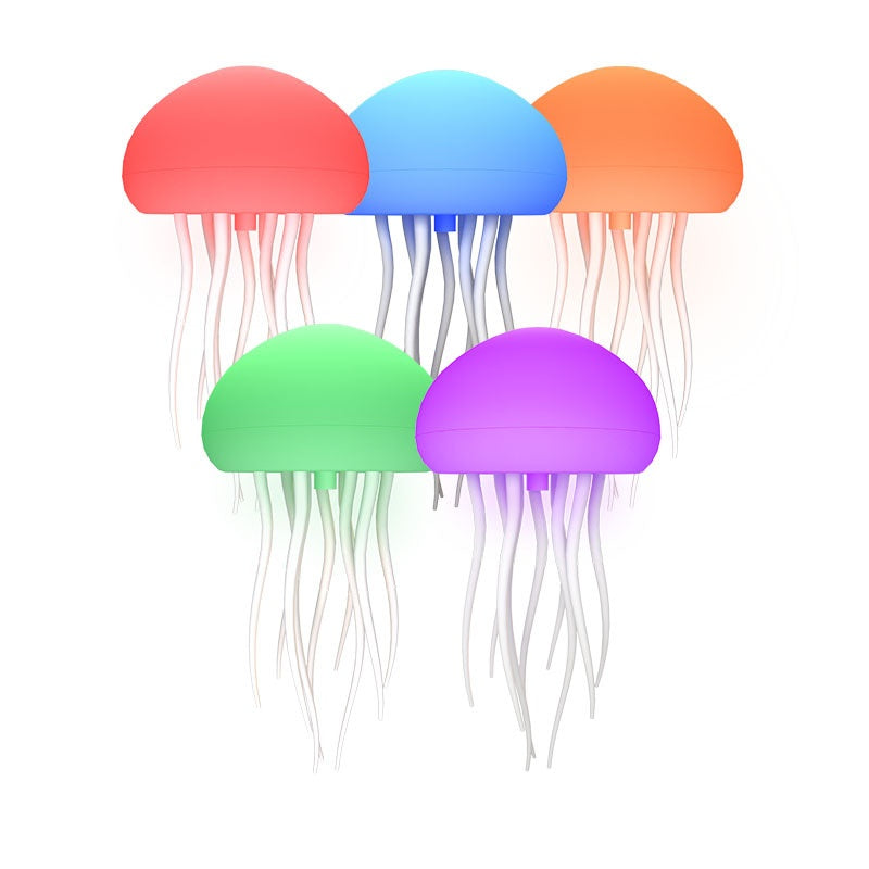 Jellyfish Mood Lamp LED Jellyfish Night Light Portable Jellyfish Lamp Jellyfish Decorations Smart Table Lamp for Bedside Desk